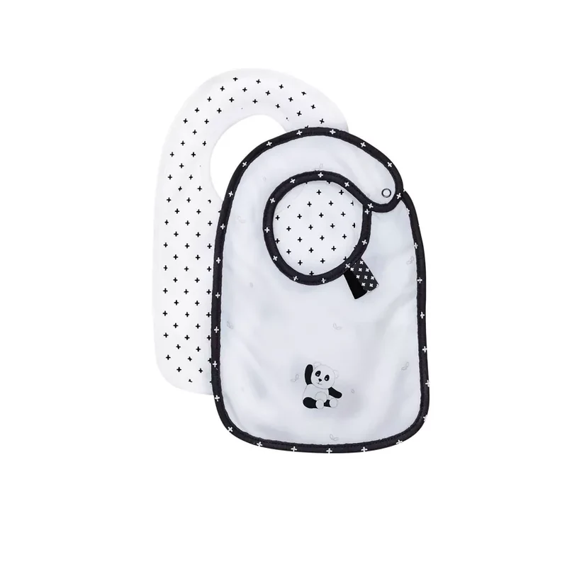 Lot de 2 bavoirs Chao Chao, Sauthon