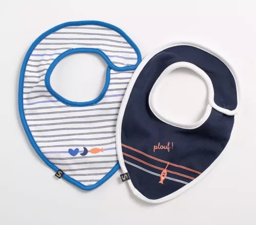 Lot de 2 bandanas Little Sailor, Sauthon