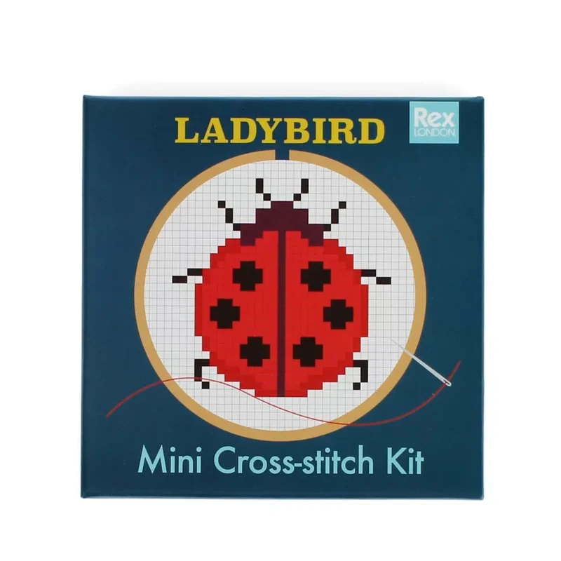 Mini kit Point de croix Coccinelle, Rex london
