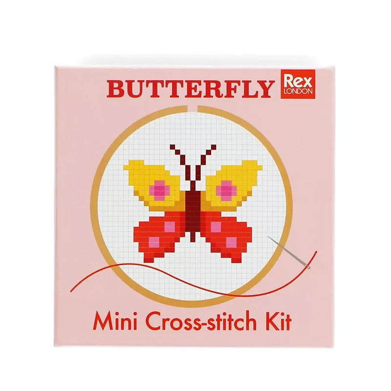 Mini kit point de croix Papillon, Rex London