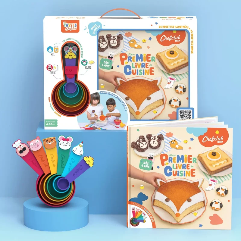 Coffret Mon premier livre de cuisine, Chefclub