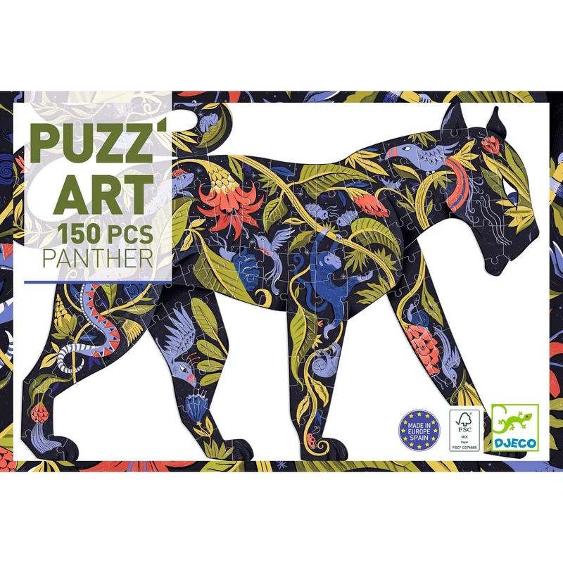 Puzz’art Panthère, Djeco