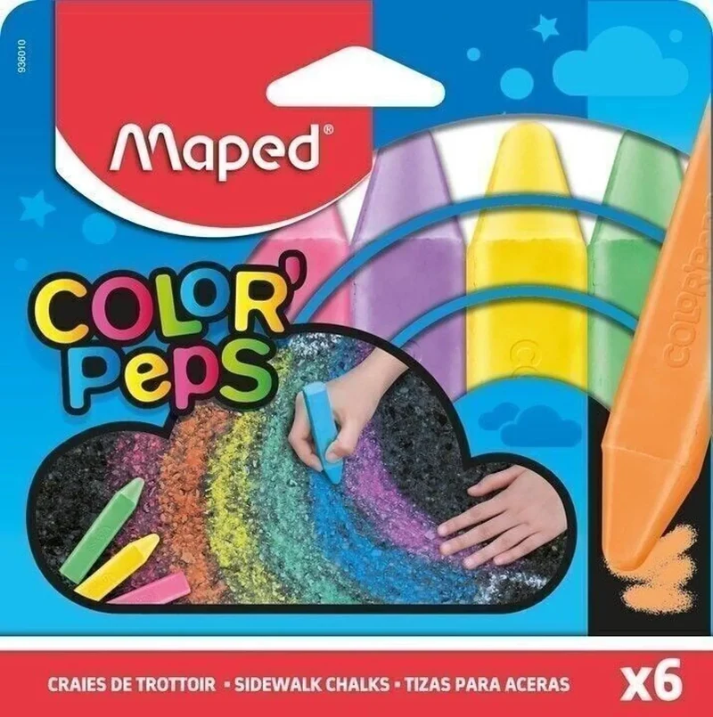 Craies de trottoir, Maped