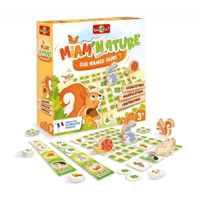 Miam nature Qui mange quoi? Bioviva