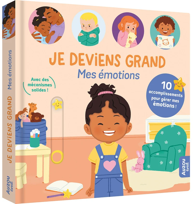 Je deviens grand - Mes émotions (10 accomplissements pour gérer mes émotions), Auzou