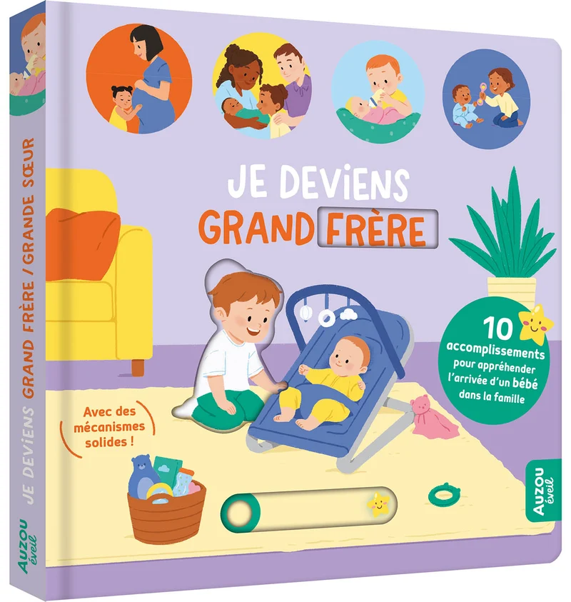Je deviens grand frère / grande sœur, Auzou