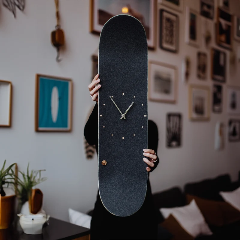 Horloge Skate VARIAL GRIP - Horloge Murale Plateau Skate Grip Made in France