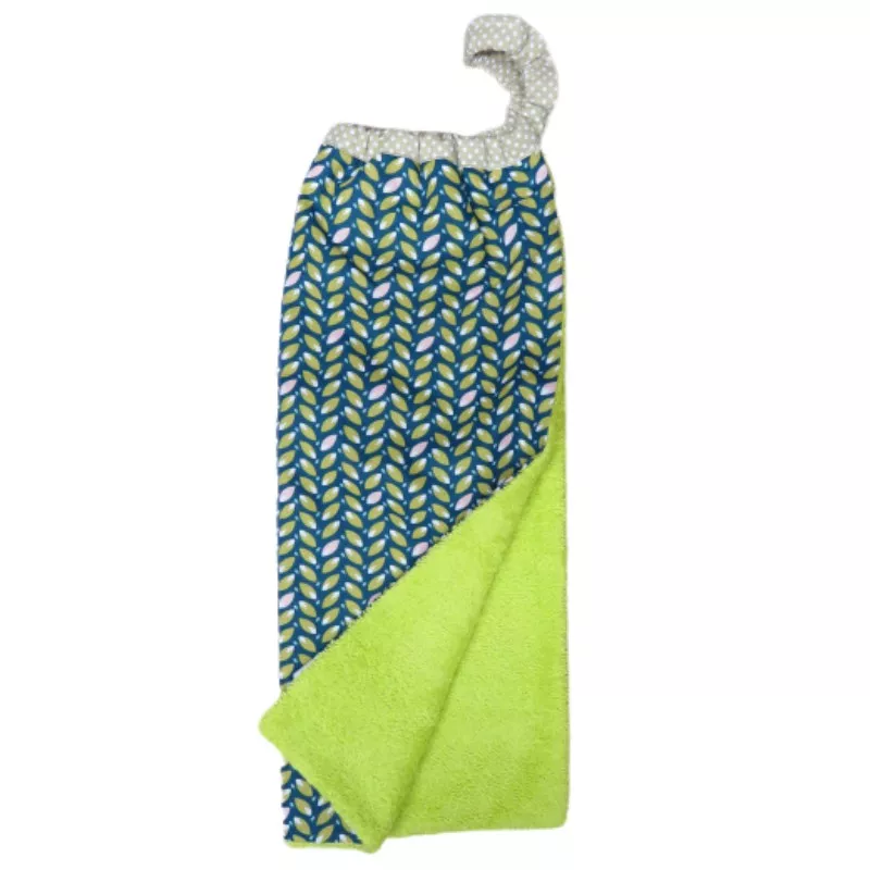 Serviette bavoir élastique Petites feuilles, Petits pinpins