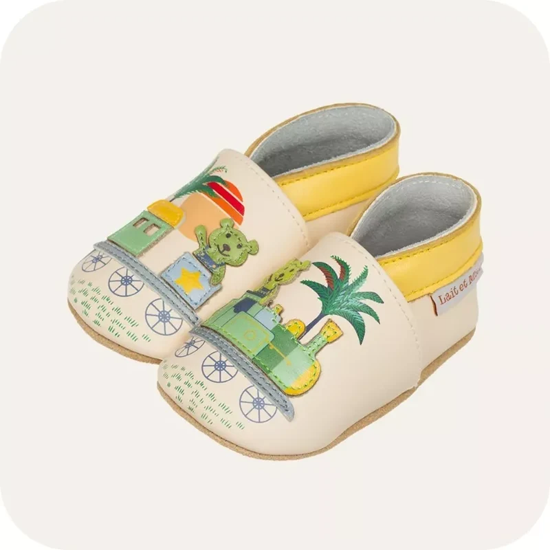 Chaussons Petit train, Lait et miel