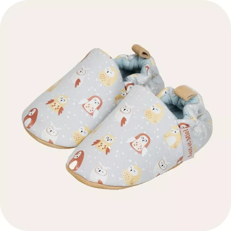 Chaussons en coton Moyen duc, Lait et miel