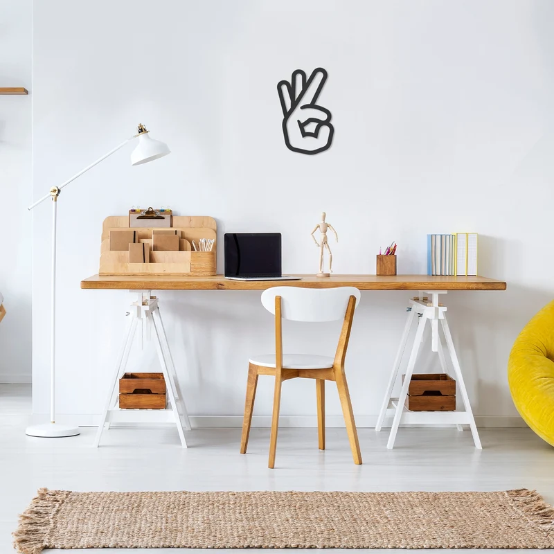 Décoration murale en bois OK