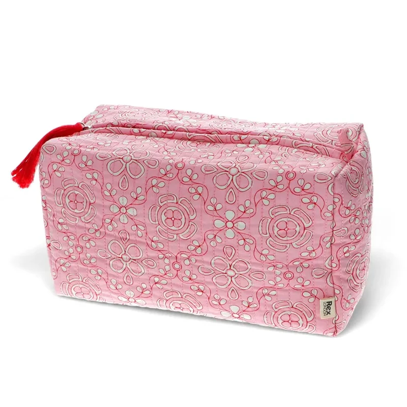 Trousse de toilette matelassée Anushka, Rex London