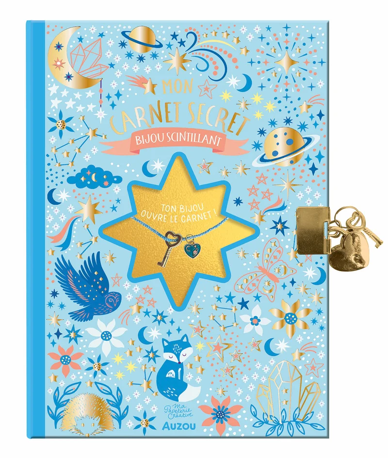 Mon carnet secret bijou scintillant, Auzou