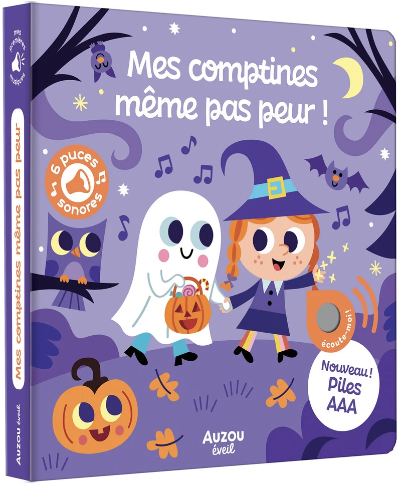 Mes comptines même pas peur! Auzou