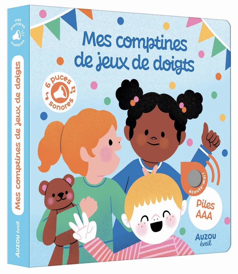 Comptines de jeux de doigts, Auzou