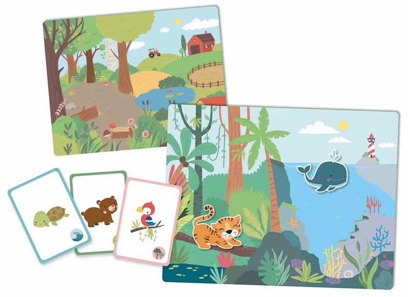 Mon petit coffret aimanté Les bébés animaux, Auzou