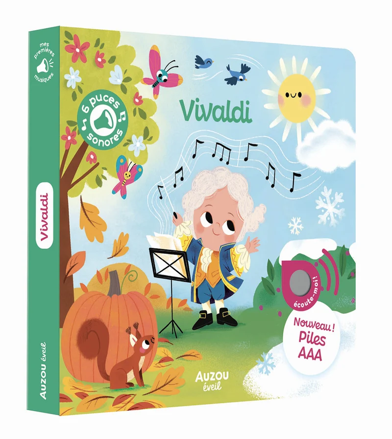 Mes premiers sonores Vivaldi, Auzou