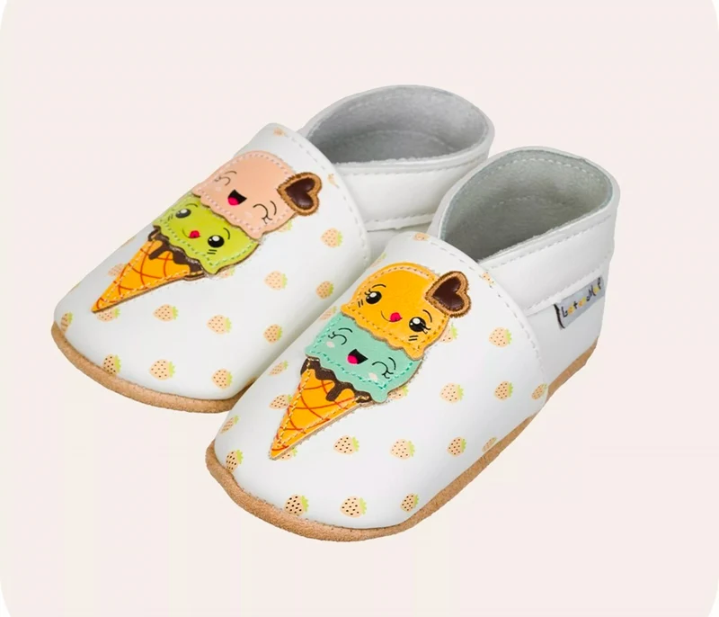 Chaussons Glaces, Lait et miel