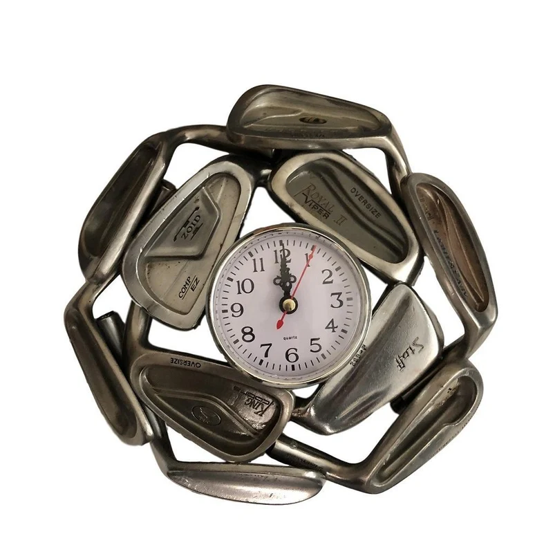 Vintage Golf Club Clock