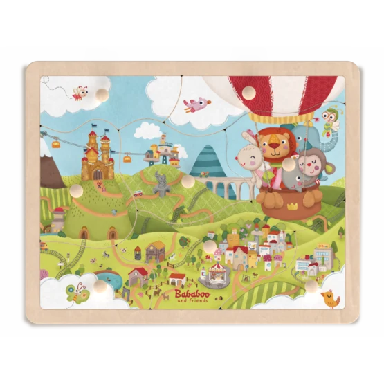Puzzle jour et nuit « Voyage au pays de Bababoo », Bababoo and Friends
