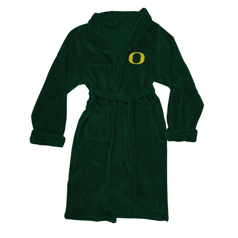 Oregon Ducks Men's Silk Touch Plush Bath Robe
