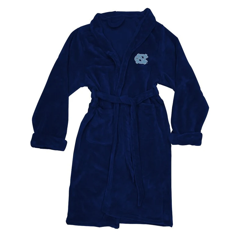 North Carolina Tar Heels Men's Silk Touch Plush Bath Robe