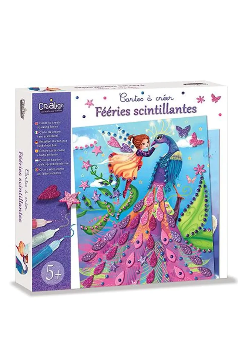 Cartes à créer scintillantes, crealign