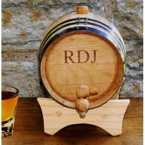 Mini-Oak Personalized Whiskey Barrel