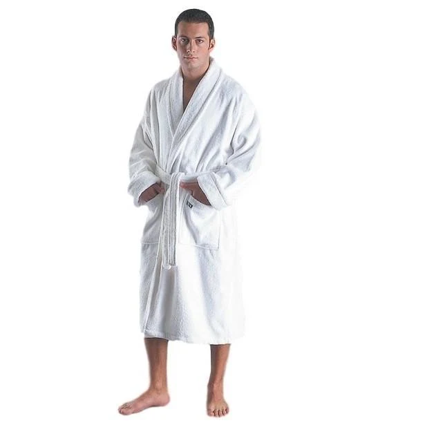 Men's Deluxe Turkish Terrycloth Bathrobe