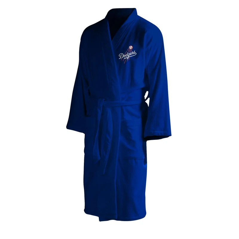 Los Angeles Dodgers Men's Silk Touch Plush Bath Robe