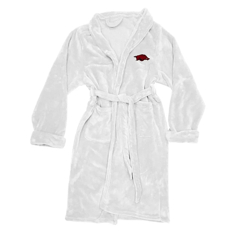 Arkansas Razorbacks Men's Silk Touch Plush Bath Robe