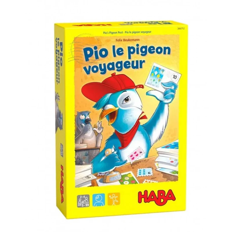 Pio le pigeon voyageur, Haba