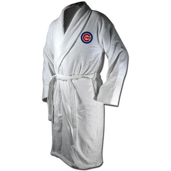 Chicago Cubs Terrycloth Logo Bathrobe