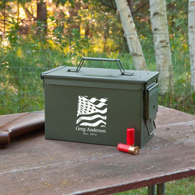 Metal Ammunition Box - Personalized