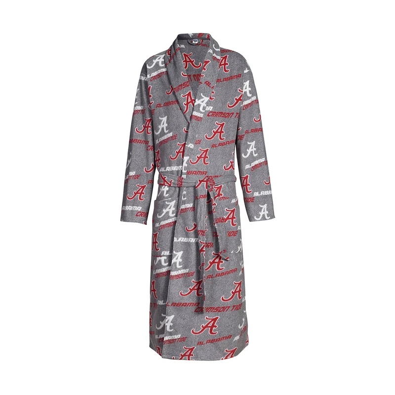 Alabama Crimson Tide Achieve Microfleece Bathrobe in Gray