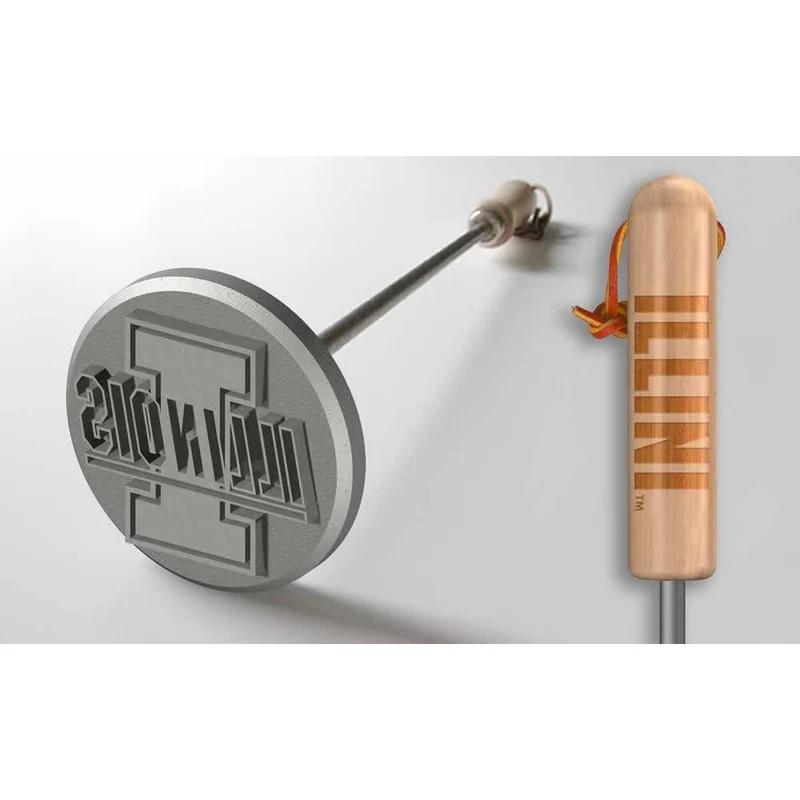 Illinois Steak Branding Irons