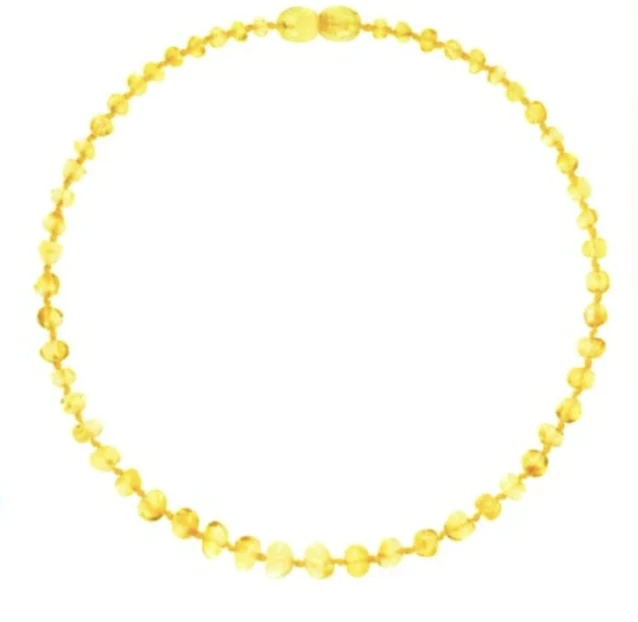 Collier bébé Ambre naturelle, Irréversible bijoux