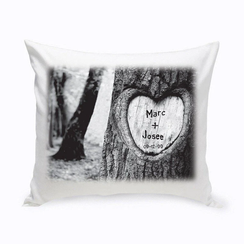 Tree of Love Personalized Throw Pillow