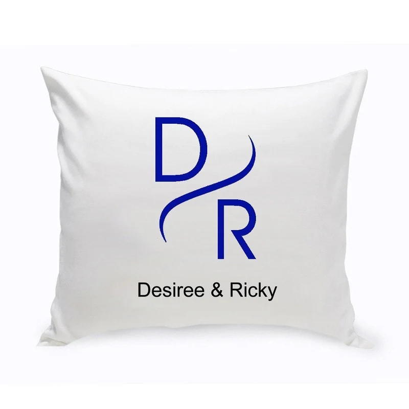 Couples Unity Personalized Throw Pillow