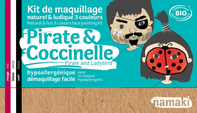 Maquillage de déguisement certifié bio, Namaki