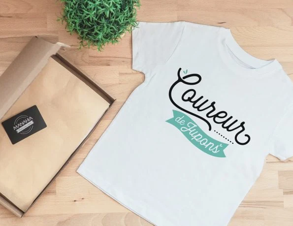 T-shirt Garçon – Coureur de jupon, Manahia