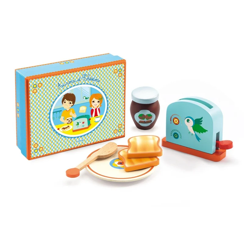 Coffret petit déjeuner Aurora et Théodore