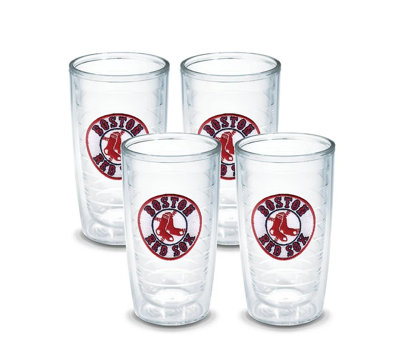 Boston Red Sox "Sox Emblem" 16 oz. Tervis Tumblers- (Boxed Set of 4)