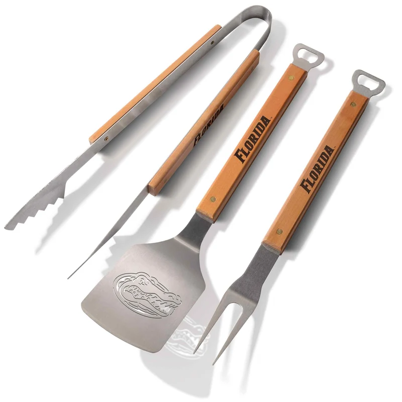 Florida Gators 3 Piece Sportula® BBQ Tool Set