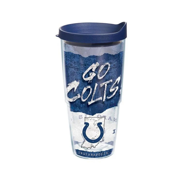 Indianapolis Colts Statement 24 oz. Tervis Tumbler with Lid - (Set of 2)