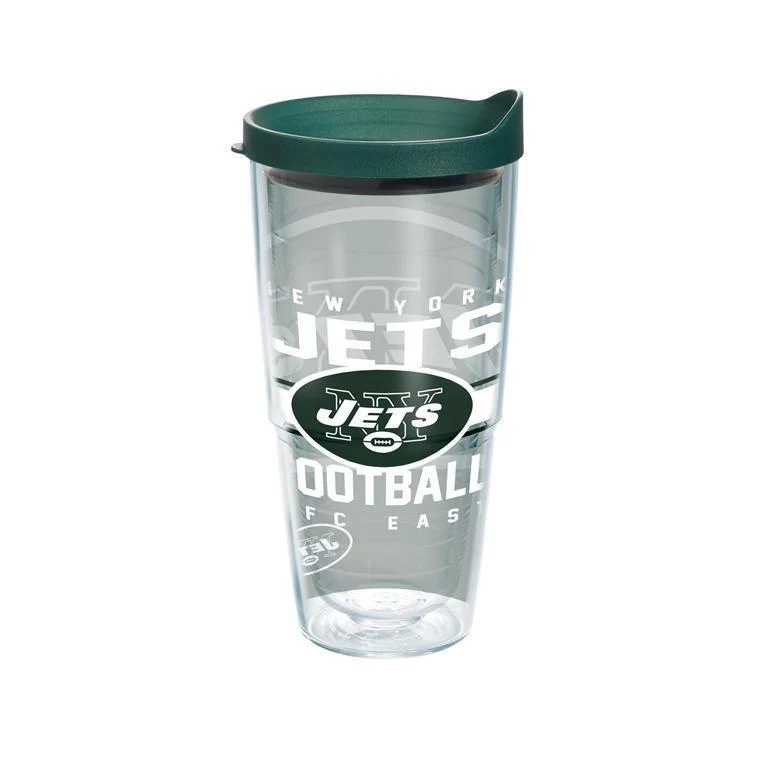 New York Jets Gridiron 24 oz. Tervis Tumbler with Lid - (Set of 2)
