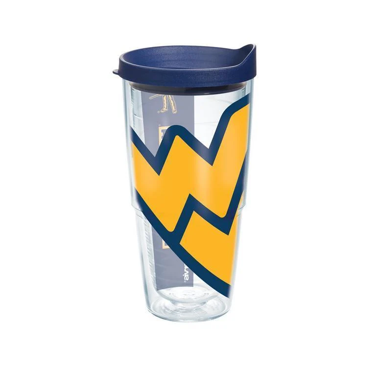 West Virginia University Colossal 24 oz. Tervis Tumbler with Lid - (Set of 2)