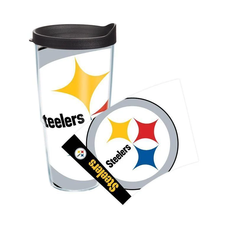 Pittsburgh Steelers Colossal 24 oz. Tervis Tumbler with Lid - (Set of 2)
