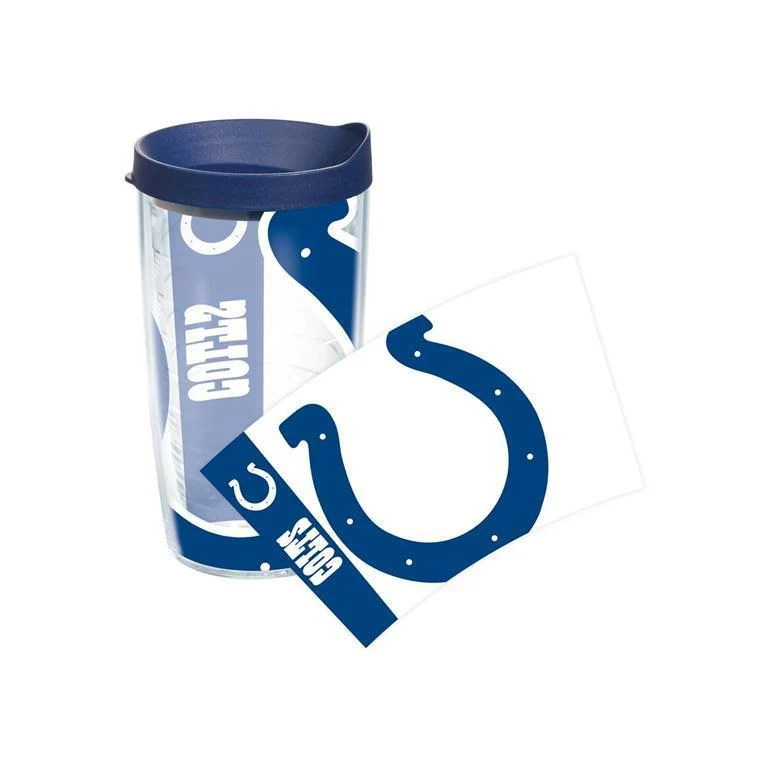 Indianapolis Colts Colossal 16 oz. Tervis Tumbler with Lid - (Set of 2)