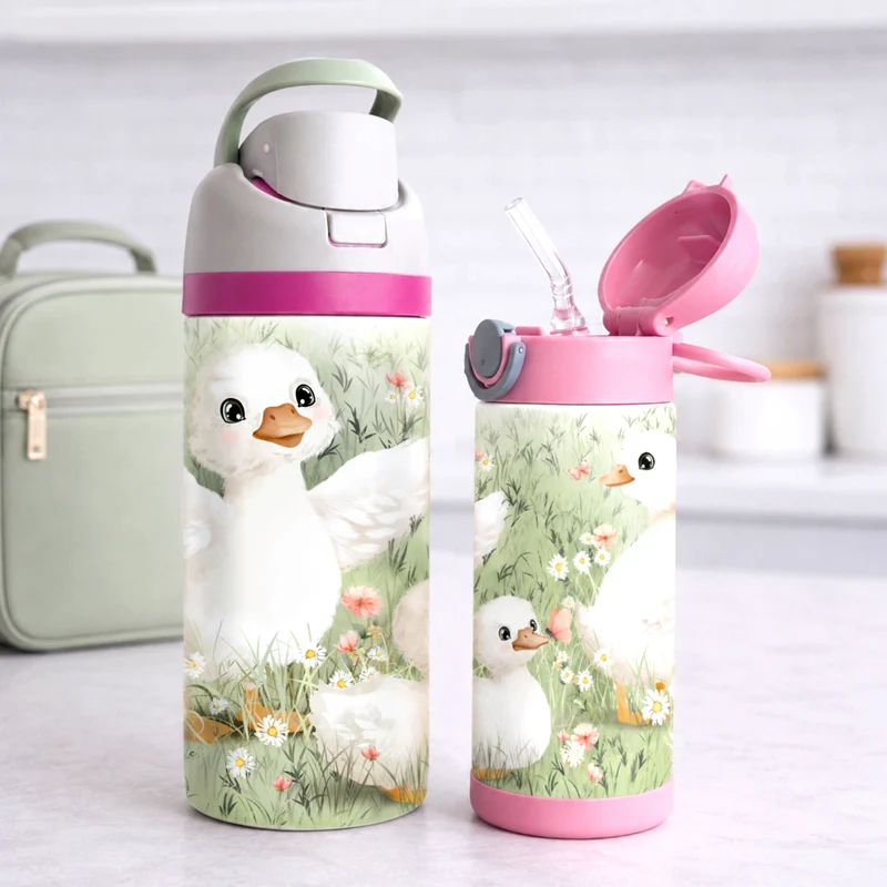 Gourde thermos - Les petites oies